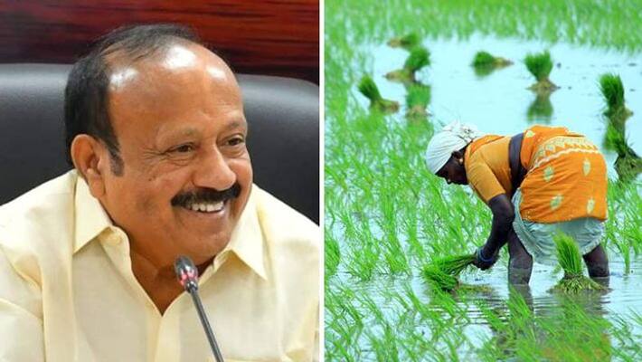 Subsidized electric motor pump set good news says minister mrk panneerselvam Subsidized electric motor pump set good news says minister mrk panneerselvam