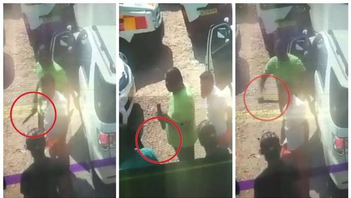 Again Gunda Attack in Thiruvananthapuram threat against ambulance drivers Again Gunda Attack in Thiruvananthapuram threat against ambulance drivers