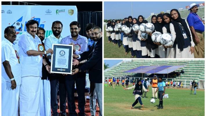 malappuram got a place in the guinness record by playing football malappuram got a place in the guinness record by playing football