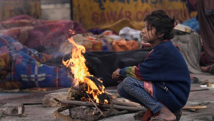 Cold wind hits North India: Minus temperature in Jammu Rajasthan akb Cold wind hits North India: Minus temperature in Jammu Rajasthan akb
