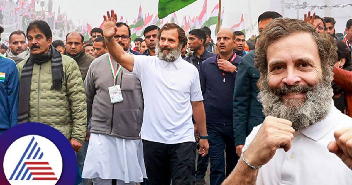 Rahul Gandhi Yatra: ராகுல் காந்தி பாரத் ஜோடோ  பயணத்தில் அத்துமீறல்! பாதுகாப்பு வளையத்தை மீறி இளைஞர் பாய்ந்தார்