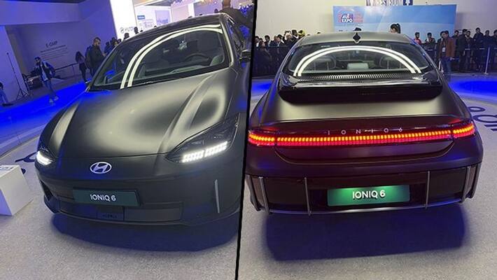 Hyundai Ioniq 6 Electric Sedan Makes India Debut Hyundai Ioniq 6 Electric Sedan Makes India Debut
