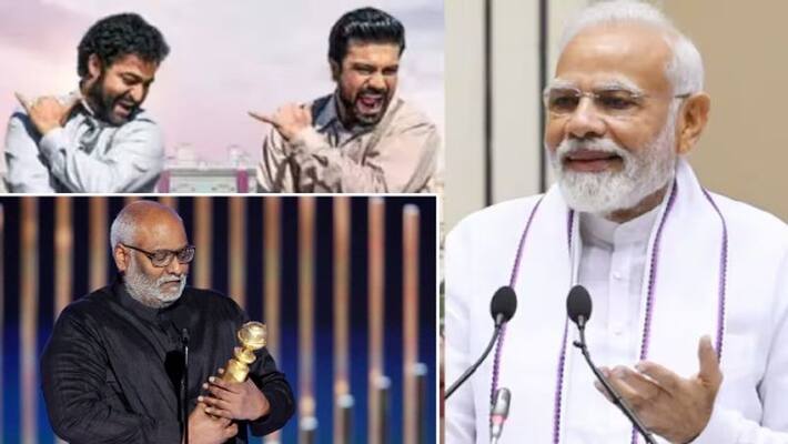 PM Modi congratulates team RRR on Golden Globes win PM Modi congratulates team RRR on Golden Globes win