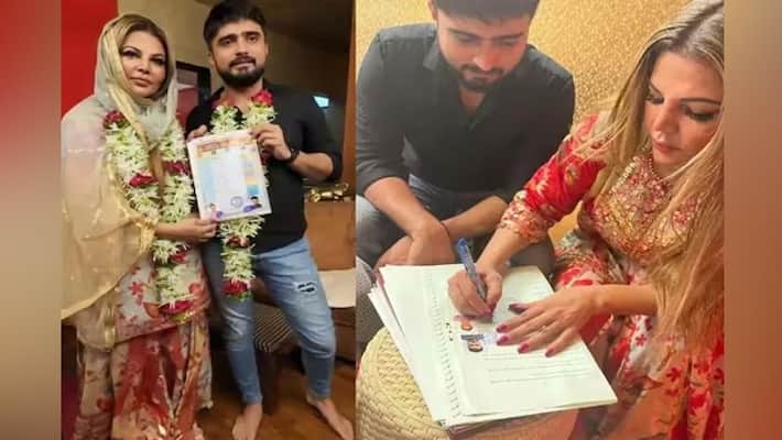 Rakhi Sawant changes name to Fatima after marrying beau Adil Durrani sgk Rakhi Sawant changes name to Fatima after marrying beau Adil Durrani sgk