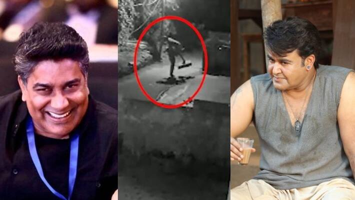 V A Shrikumar share cctv footage for odiyan statue stolen V A Shrikumar share cctv footage for odiyan statue stolen