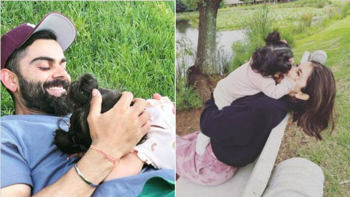 Virat Kohli's Picture With Daughter Vamika On Her Birthday Virat Kohli's Picture With Daughter Vamika On Her Birthday