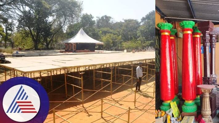 Full preparation for Chikmagalur festival Expectation of PM Modi arrival sat Full preparation for Chikmagalur festival Expectation of PM Modi arrival sat