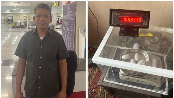 more than 1 kg of gold mixture was seized at karipur airport more than 1 kg of gold mixture was seized at karipur airport