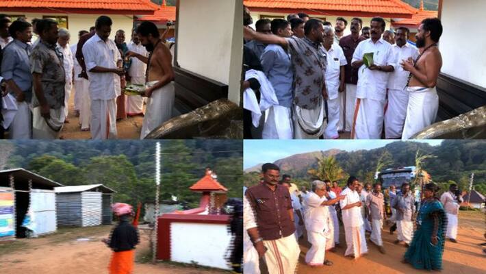 Minister Radhakrishnan visits Vandipperiyar Sathram Minister Radhakrishnan visits Vandipperiyar Sathram