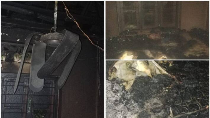 house caught fire due to short circuit house caught fire due to short circuit