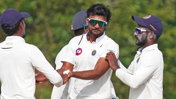 Ranji Trophy 2022 23 Jalaj Saxena took eight wickets Kerala Won by 204 runs against Services Ranji Trophy 2022 23 Jalaj Saxena took eight wickets Kerala Won by 204 runs against Services
