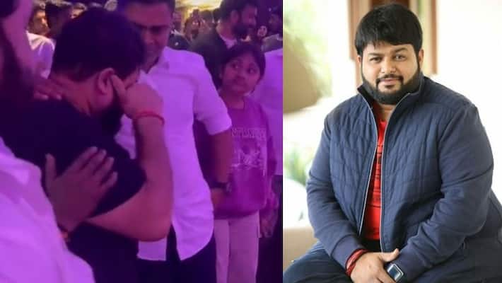 Thaman was in tears in the theater after seeing Varisu Movie! Thaman was in tears in the theater after seeing Varisu Movie!