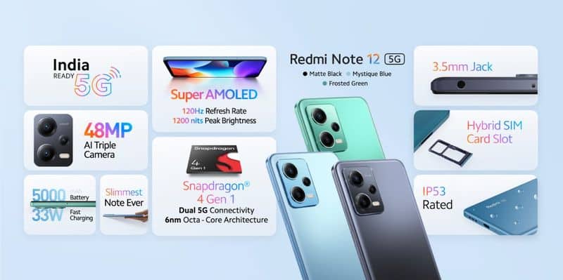 Redmi Note 12 5G series in Kochi Price Easy Store