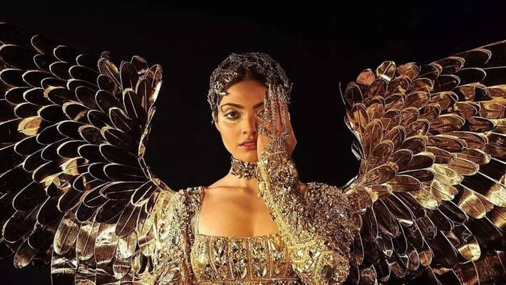 indias divita rai stuns as the golden bird at america miss universe indias divita rai stuns as the golden bird at america miss universe