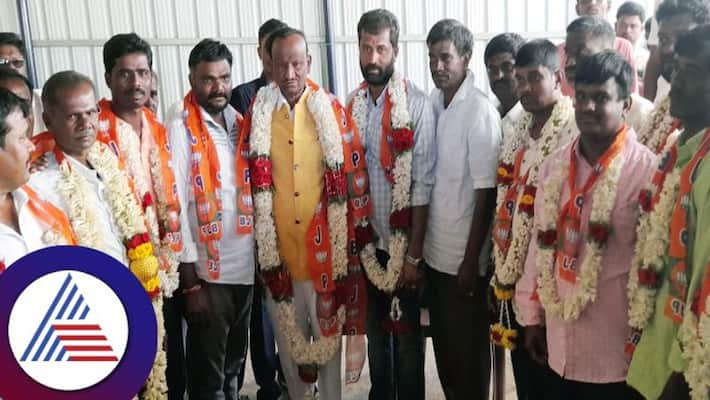 There is Pressure on those who joined the BJP Says Minister MTB Nagaraj gvd There is Pressure on those who joined the BJP Says Minister MTB Nagaraj gvd