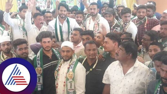 Congress is the real B team of BJP Says Nikhil Kumaraswamy At Ramanagara gvd Congress is the real B team of BJP Says Nikhil Kumaraswamy At Ramanagara gvd