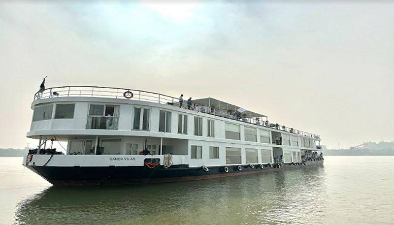 MV Ganga Vilas Docked Not Stuck In Bihar Clarified Waterways Official