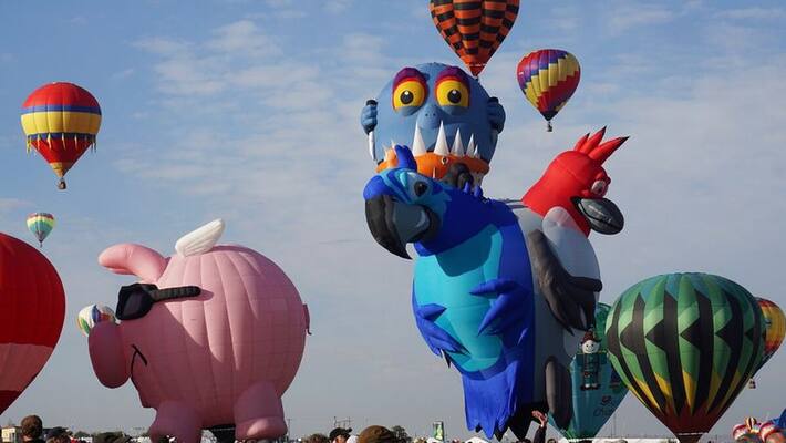 Tamil Nadu International Balloon Festival started in Pollachi today Tamil Nadu International Balloon Festival started in Pollachi today