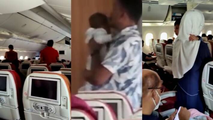 Air India flight delayed to depart from COA passengers tired waiting inside Air India flight delayed to depart from COA passengers tired waiting inside