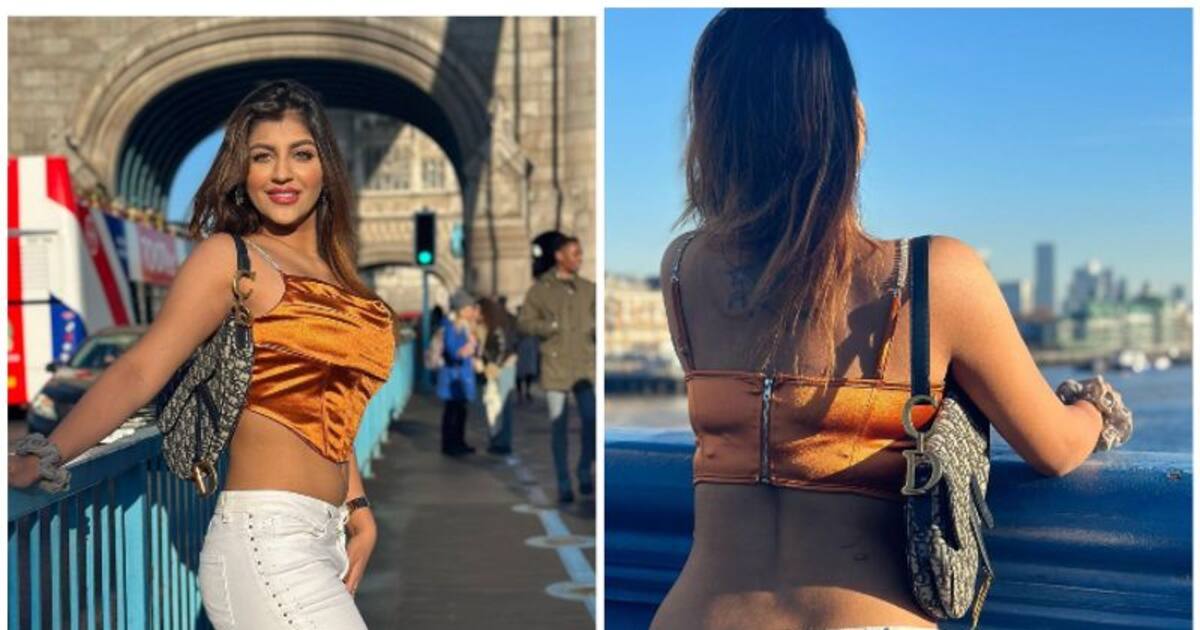 Yashika: லண்டன் டவர் பிரிட்ஜ் மேல் நின்று... செம்ம ஹாட் உடையில் இடையழகை காட்டி இம்சிக்கும் யாஷிகா ஆனந்த்!