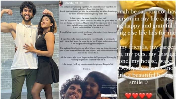 Bigg Boss Ott Fame Nandini and Jaswanth announced their break up officially sgk Bigg Boss Ott Fame Nandini and Jaswanth announced their break up officially sgk