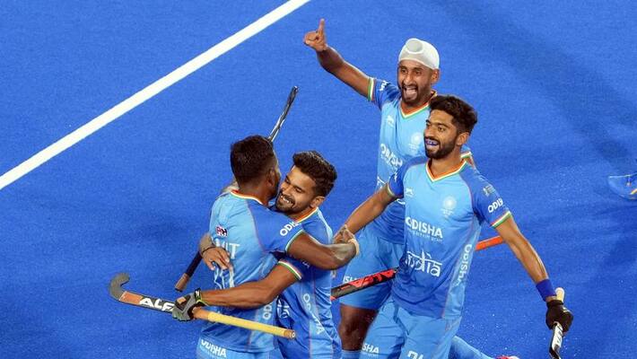 India Beats Spain in Hockey World Cup Opening Match India Beats Spain in Hockey World Cup Opening Match