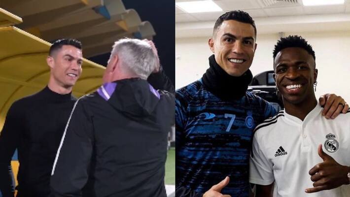 WATCH Cristiano Ronaldo visits Real Madrid training camp in Saudi Arabia WATCH Cristiano Ronaldo visits Real Madrid training camp in Saudi Arabia