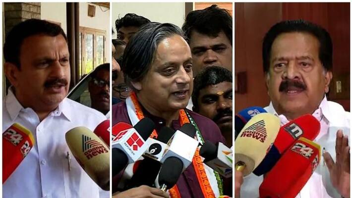 K Muraleedharan against ramesh chennithala and support shashi tharoor K Muraleedharan against ramesh chennithala and support shashi tharoor