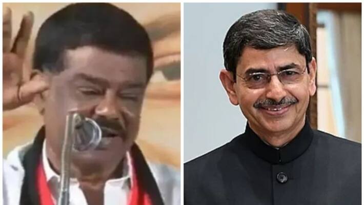 DMK leader Shivaji Krishnamoorthy suspended for remarks against governor RN Ravi DMK leader Shivaji Krishnamoorthy suspended for remarks against governor RN Ravi