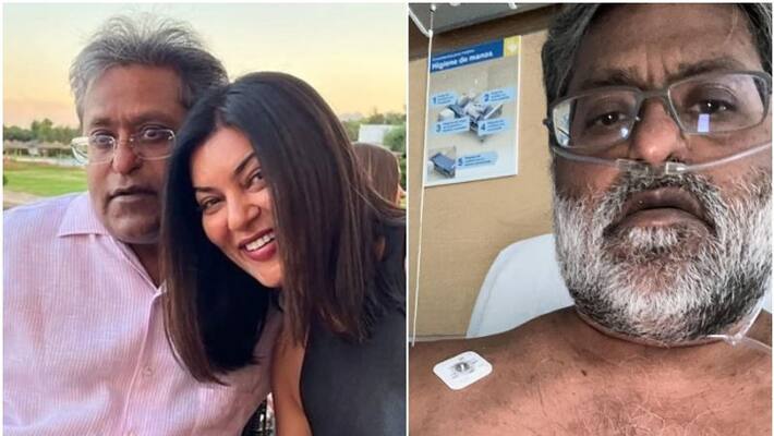 Sushmita Sen brother Rajeev sen reacts to Lalit Modi's post about being on oxygen support sgk Sushmita Sen brother Rajeev sen reacts to Lalit Modi's post about being on oxygen support sgk