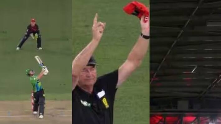 umpire gives six for the ball which landing inside 30 yard circle in big bash league video goes viral umpire gives six for the ball which landing inside 30 yard circle in big bash league video goes viral