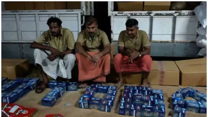 Banned tobacco products seized from Malappuram Banned tobacco products seized from Malappuram