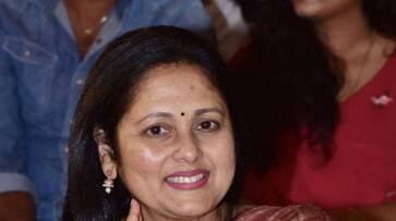 Popular Telugu actor Jayasudha Meets Union Minister Kishan Reddy and likely to Join BJP ksm Popular Telugu actor Jayasudha Meets Union Minister Kishan Reddy and likely to Join BJP ksm