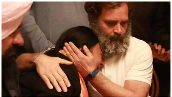 Rahul gandhi tribute to MP who died during Bharat Jodo yatra Rahul gandhi tribute to MP who died during Bharat Jodo yatra