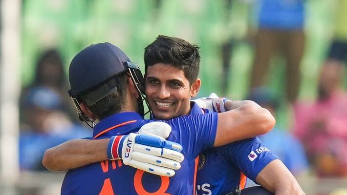virat kohli and shubman gill centuries help india to set 391 runs target to sri lanka in third odi virat kohli and shubman gill centuries help india to set 391 runs target to sri lanka in third odi