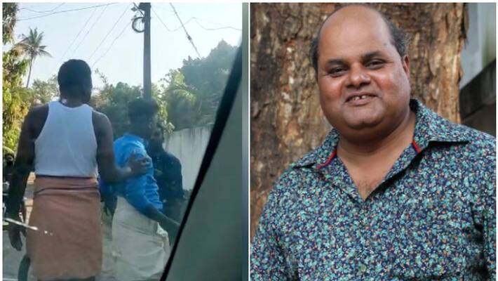 actor sunil sukhada car attacked in thrissur actor sunil sukhada car attacked in thrissur