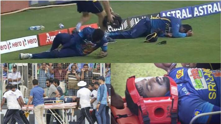 INDvsSL 3rd ODI Live: Ashen Bandara and Jeffrey Vandersay Injured After Painful Boundary Rope Collision INDvsSL 3rd ODI Live: Ashen Bandara and Jeffrey Vandersay Injured After Painful Boundary Rope Collision