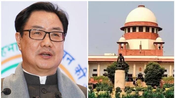 Union Minister Kiren Rijiju made sensational comments on the judges; CJI said he did not want to make arguments Union Minister Kiren Rijiju made sensational comments on the judges; CJI said he did not want to make arguments