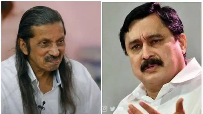 Low turnout for cricket match in TVM Pannian Ravindran against Kerala Minister V Abdurahiman Low turnout for cricket match in TVM Pannian Ravindran against Kerala Minister V Abdurahiman