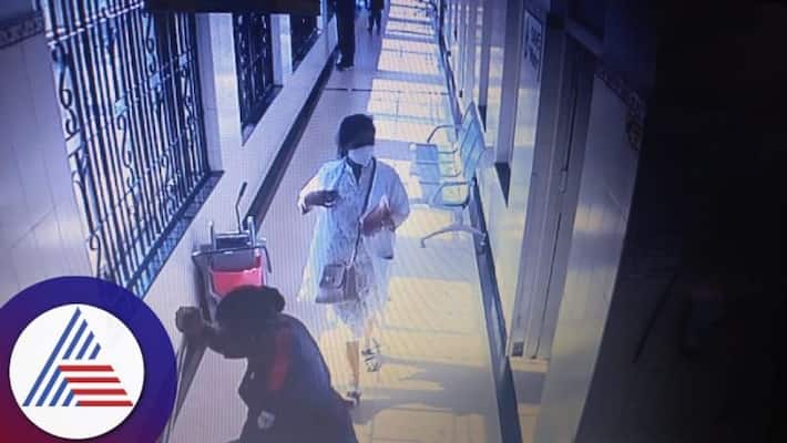 Thief disguised as a doctor stole a patient gold chain from the hospital and escaped sat Thief disguised as a doctor stole a patient gold chain from the hospital and escaped sat
