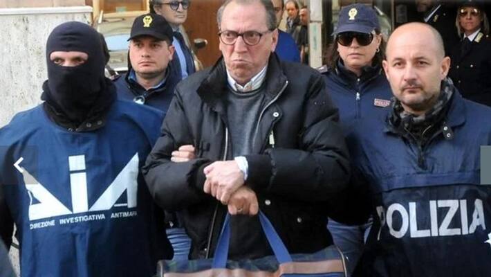 Italian mafia boss Matteo Messina Denaro held Italian mafia boss Matteo Messina Denaro held