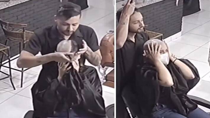hair stylist cuts cancer patients hair then his own in solidarity hair stylist cuts cancer patients hair then his own in solidarity