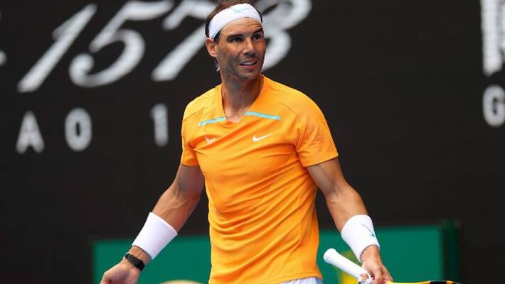 Watch video Rafael Nadal lost his cool after his racket missing during match Watch video Rafael Nadal lost his cool after his racket missing during match