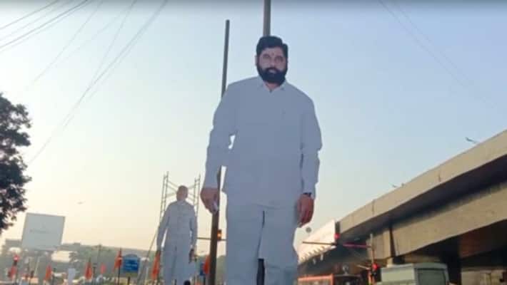 Mumbai Ahead of PM Modi's visit, his cutouts appear near Uddhav Thackeray's residence - adt Mumbai Ahead of PM Modi's visit, his cutouts appear near Uddhav Thackeray's residence - adt