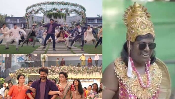 vijay varisu celebration song troll video hit on social media vijay varisu celebration song troll video hit on social media