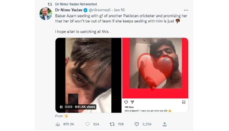 Babar Azam 'sexting scandal': How a parody Twitter account sent global media on wild goose chase snt