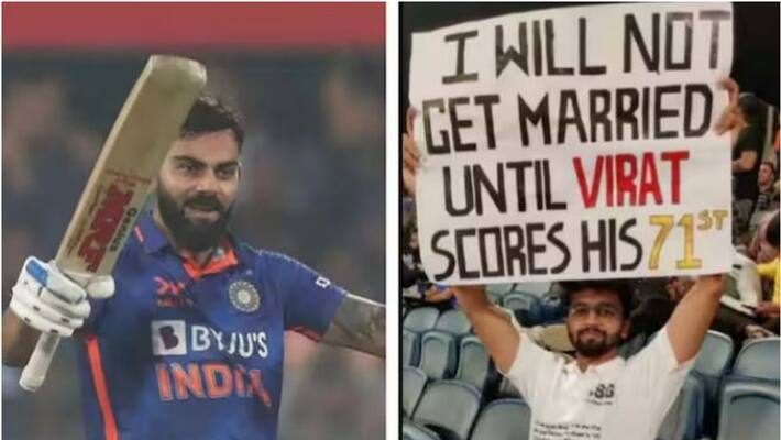 I asked for the 71st century but he scored 74th on my special day : Virat Kohli's Fan Super Happy on His Wedding Day I asked for the 71st century but he scored 74th on my special day : Virat Kohli's Fan Super Happy on His Wedding Day
