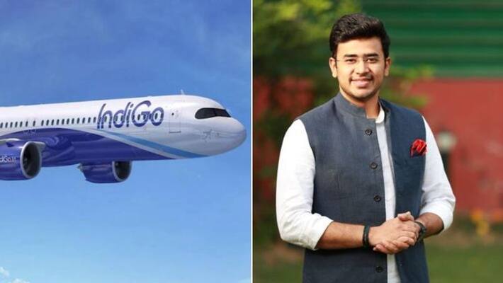 BJPs Tejasvi Surya and annamalai allegedly opened emergency exit of IndiGo flight BJPs Tejasvi Surya and annamalai allegedly opened emergency exit of IndiGo flight
