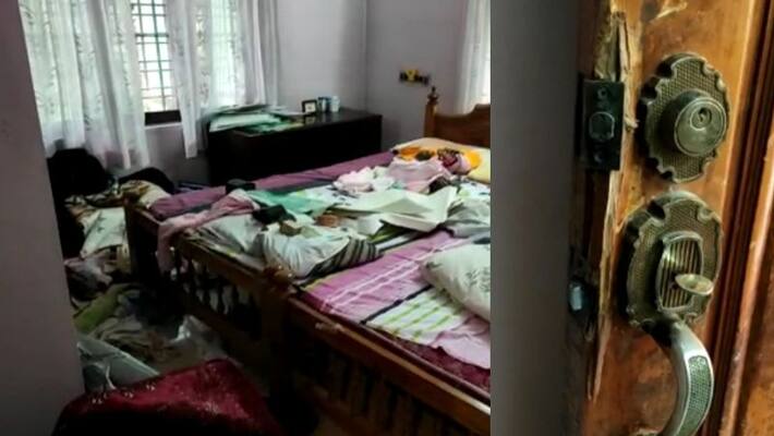 house in Aruvikkara was robbed of Rs 8 lakh and gold ornaments house in Aruvikkara was robbed of Rs 8 lakh and gold ornaments