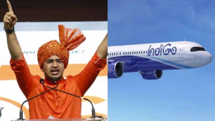 Tejasvi Surya apologize IndiGo flight emergency exit open issue Tejasvi Surya apologize IndiGo flight emergency exit open issue